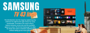 Samsung TV 43 Inch